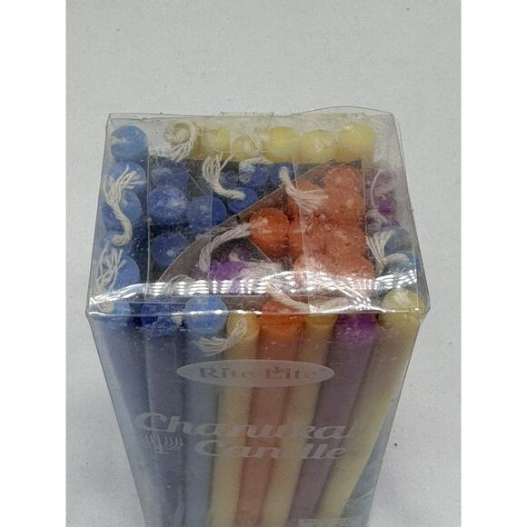 45 Rite Lite Chanukah Candles Hanukkah Multi Color - Picture 3 of 6